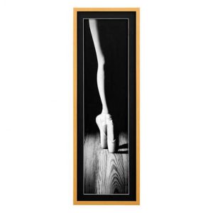 تابلو مدرن بالرین LEGS ON POINTE کد GW-99101 BL/N