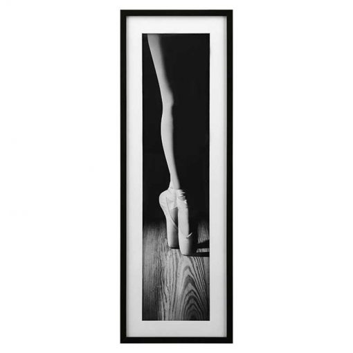 تابلو مدرن بالرین (LEGS ON POINTE) کد GW-99101-A-WH/BL لوتوس