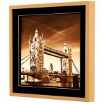 تابلو مدرن لوتوس مدل پل لندن-Tower Bridge- کد GW-99103-B