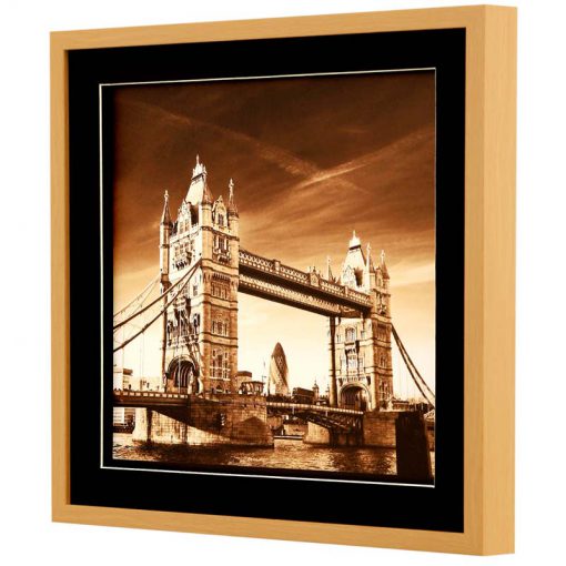 تابلو مدرن پل لندن (Tower Bridge) کد GW-99103-B-BL/N