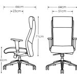صندلی اداری مدیریتی تینو گلدسیت – مدل ۲۲۰ MT
