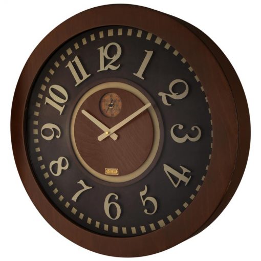 ساعت دیواری چوبی لوتوس مدل KINGSTON کد W-9819