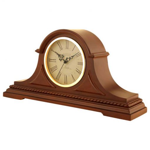 ساعت رومیزی چوبی مدل DANON کد T-5508 رنگ WALNUT