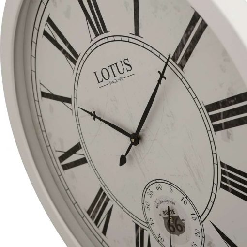 ساعت دیواری چوبی لوتوس مدل GARLAND کد W-7731