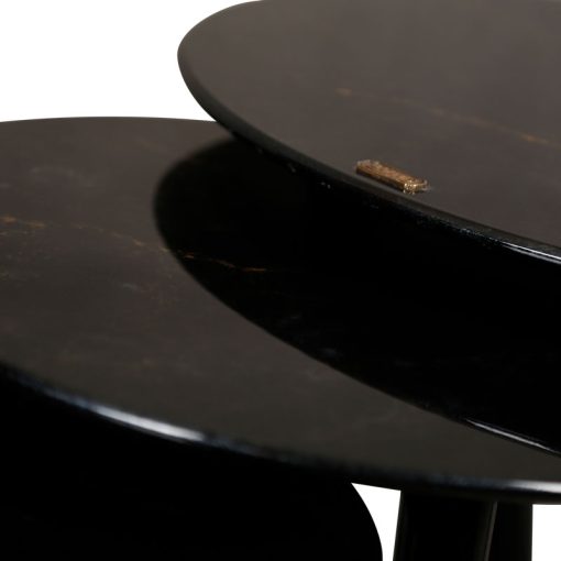میز عسلی سه تکه لوتوس مدل DELFINA BG کد T-738