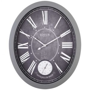 ساعت دیواری چوبی لوتوس مدل ROCKLIN کد W-7738