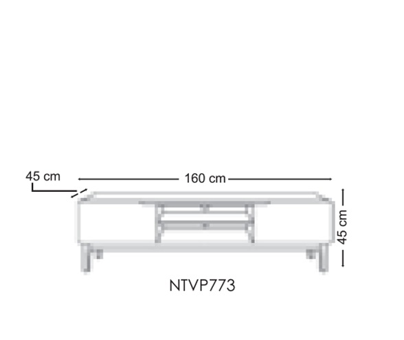 میز تلویزیون نیلپر مدل زولا Zula TVP 773