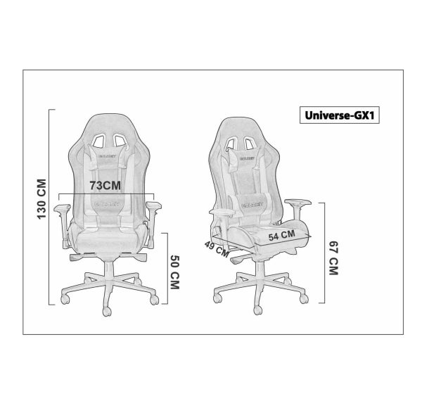 صندلی گیمینگ گلدسیت مدل GX1