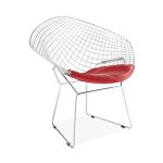 صندلی فلزی مونیکا استیل هامون Monica MO63-G-با پوشش طلایی