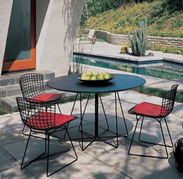 صندلی باغی پارمیدا استیل هامون Parmida PA63-P-با رنگ کوره