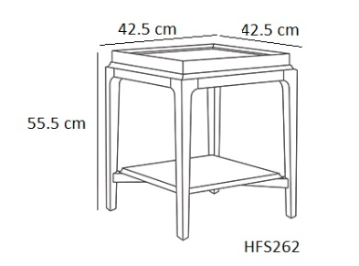 میز عسلی نیلپر مدل آرتیمان ARTIMAN HFS262
