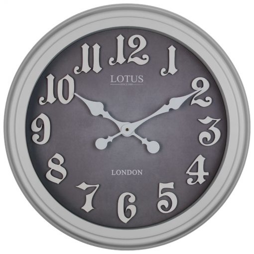 ساعت دیواری فلزی لوتوس مدل MARYSVILLE کد 16030