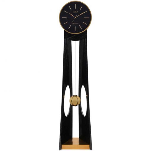 ساعت کنارسالنی لوتوس مدل GRANVILLLE کد WFC-14142 رنگ BLACK