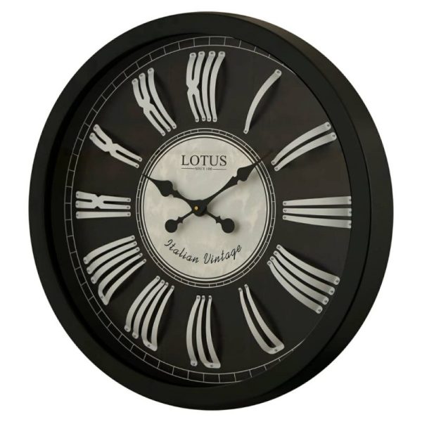 ساعت دیواری چوبی لوتوس مدل SCOTTSDALE کد W-7730