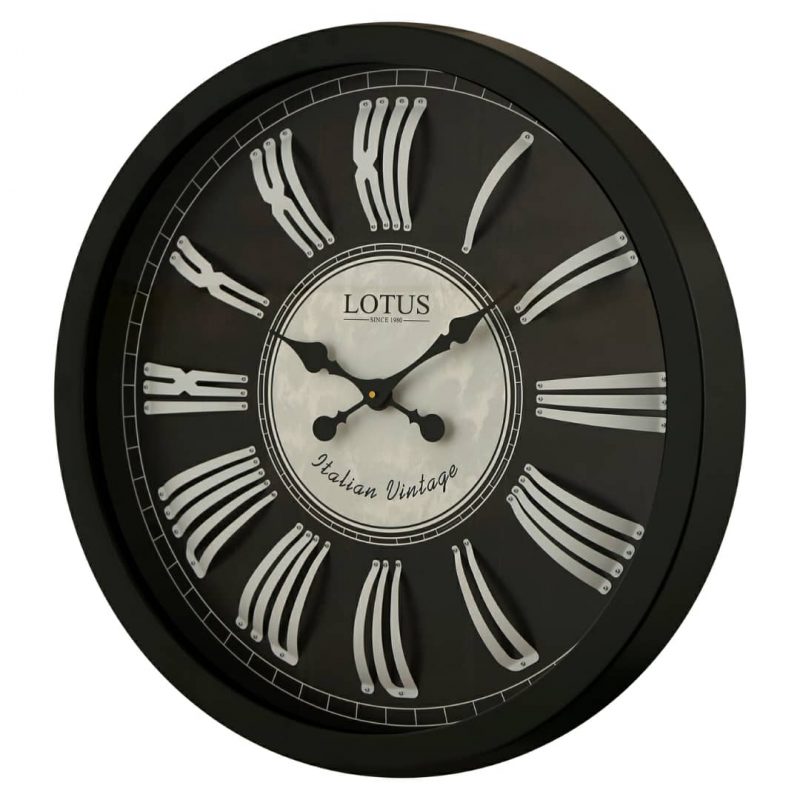 ساعت دیواری چوبی لوتوس مدل SCOTTSDALE کد W-7730