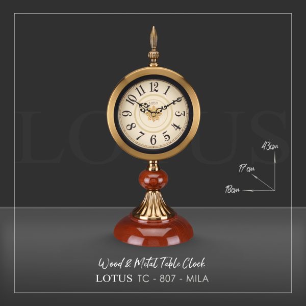 ساعت رومیزی مدل MILA کد TC-807