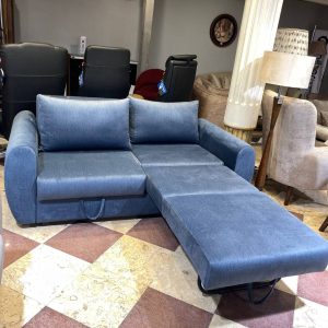 مبل دو نفره راحتی خانگی نیلپر مدل آلوارس Alvares HSB 885N2 - سورمه ای رنگ موجود