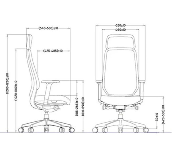 صندلی مدیریتی نظری مدل کنکورد-Concord-M210