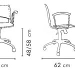 صندلی اپراتوری نظری مدل اسمارت-Smart-N830G