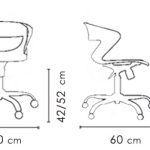 صندلی اپراتوری نظری مدل کیکا-Kika-N860