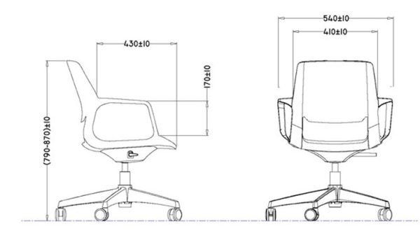 صندلی اپراتوری نظری مدل سول- Soul-E455