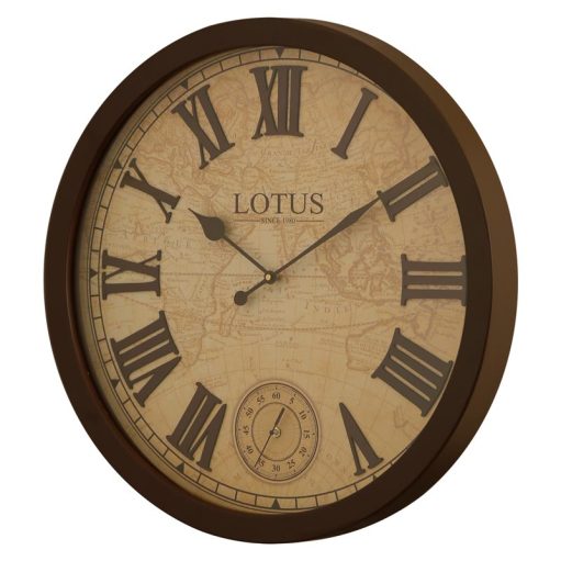 ساعت دیواری چوبی لوتوس مدل BRIER کد W-8838