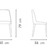 صندلی بدون دسته نظری مدل نایس-Nice-N300