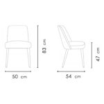 صندلی بدون دسته نظری مدل ورونا-Verona-P950