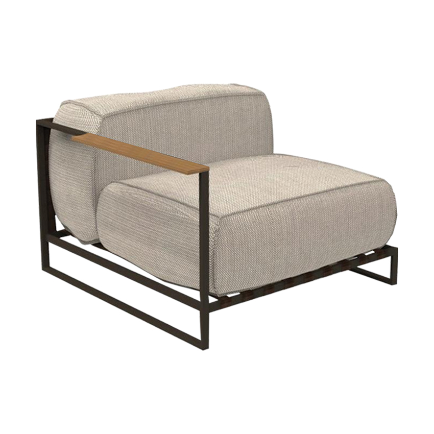 مبل لانژ تک دسته نظری مدل دنیز – DENIZ LOUNGE ARMCHAIR-L