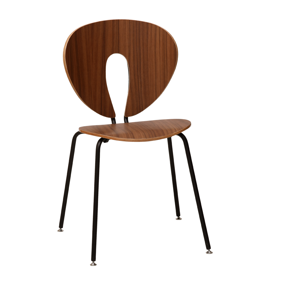 صندلی بدون دسته چوبی نظری مدل لانژ-Lounge-N115W