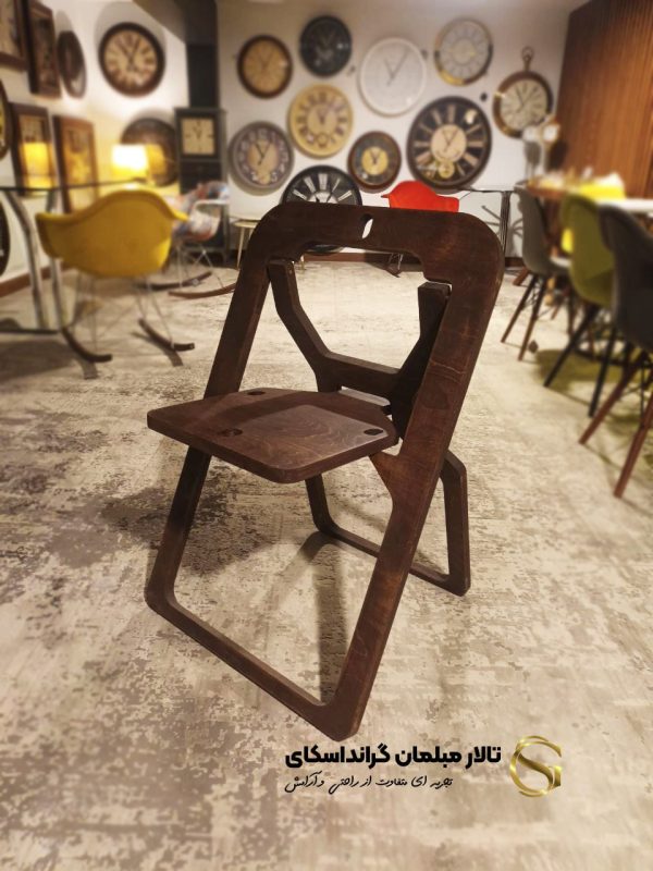 صندلی چوبی آسپا