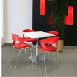 صندلی پایه فلزی نظری مدل کیکا-Kika-N851
