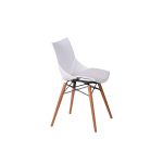 صندلی پایه چوبی نظری مدل شل-SHELL N831WR