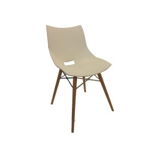 صندلی پایه چوبی نظری مدل شل-SHELL N831WR