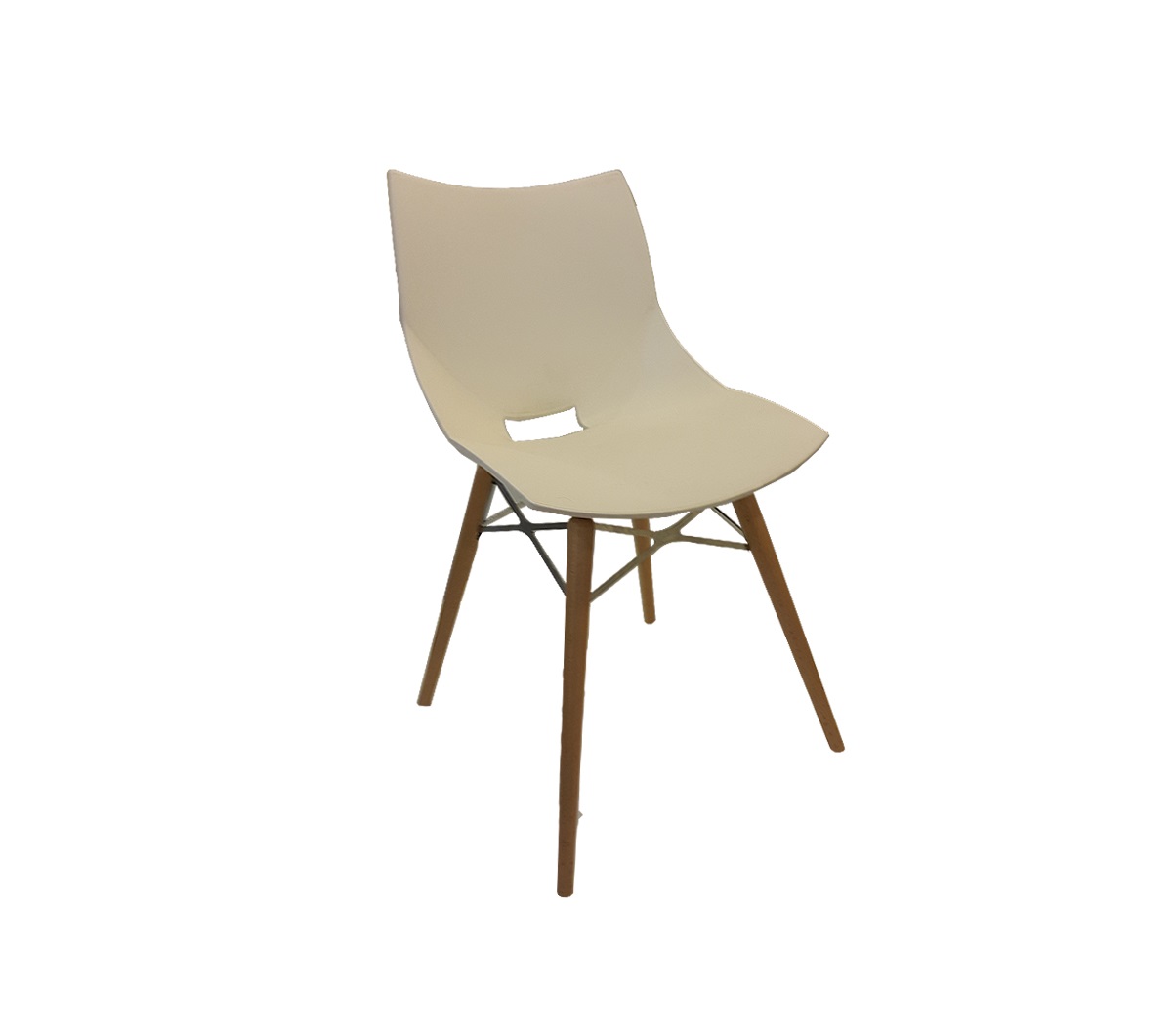 صندلی پایه چوبی نظری مدل شل-SHELL N831WR