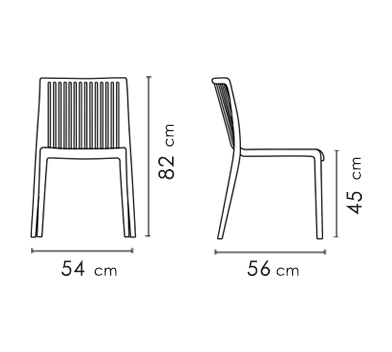 صندلی رستورانی نظری مدل کول -Cool-N495