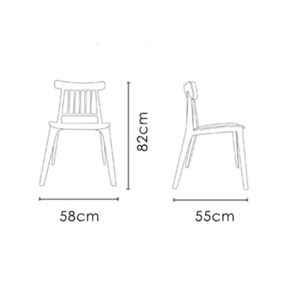 صندلی بدون دسته مدل کوئین N615