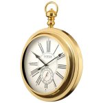ساعت دیواری فلزی لوتوس مدل JOLIET کد M 4031 رنگgold
