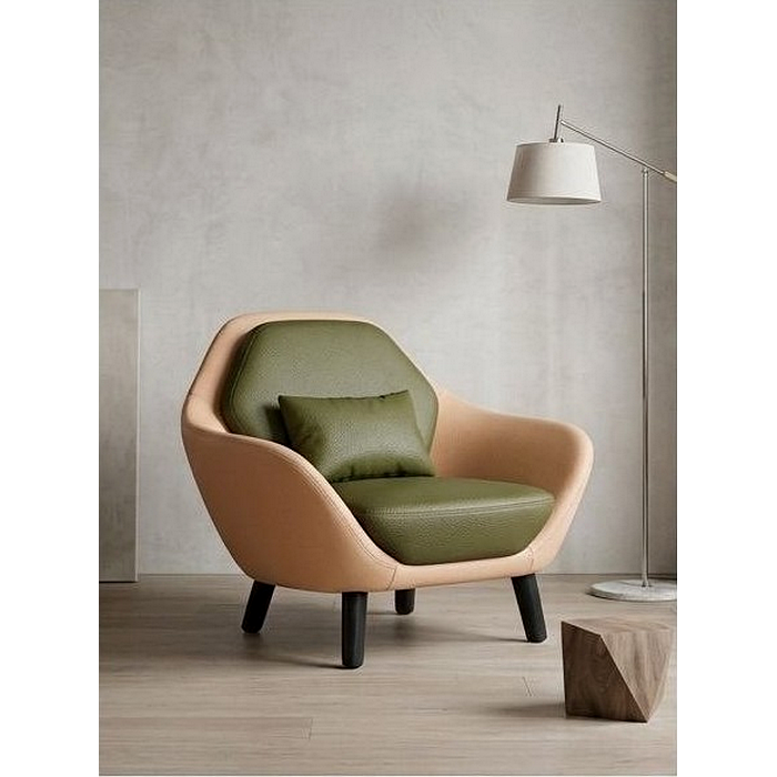مبل یک نفره اداری تراست سیت مدل ماوی-Trust Seat