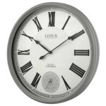 ساعت چوبی لوتوس مدل ANTON کد W-160 رنگ NEW GRAY