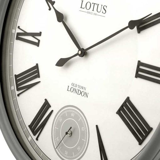 ساعت چوبی لوتوس مدل ANTON کد W-160 رنگ NEW GRAY