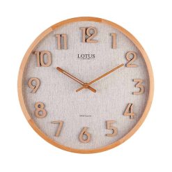 ساعت دیواری لوتوس WD-1326 رنگ WAL/WOWEN