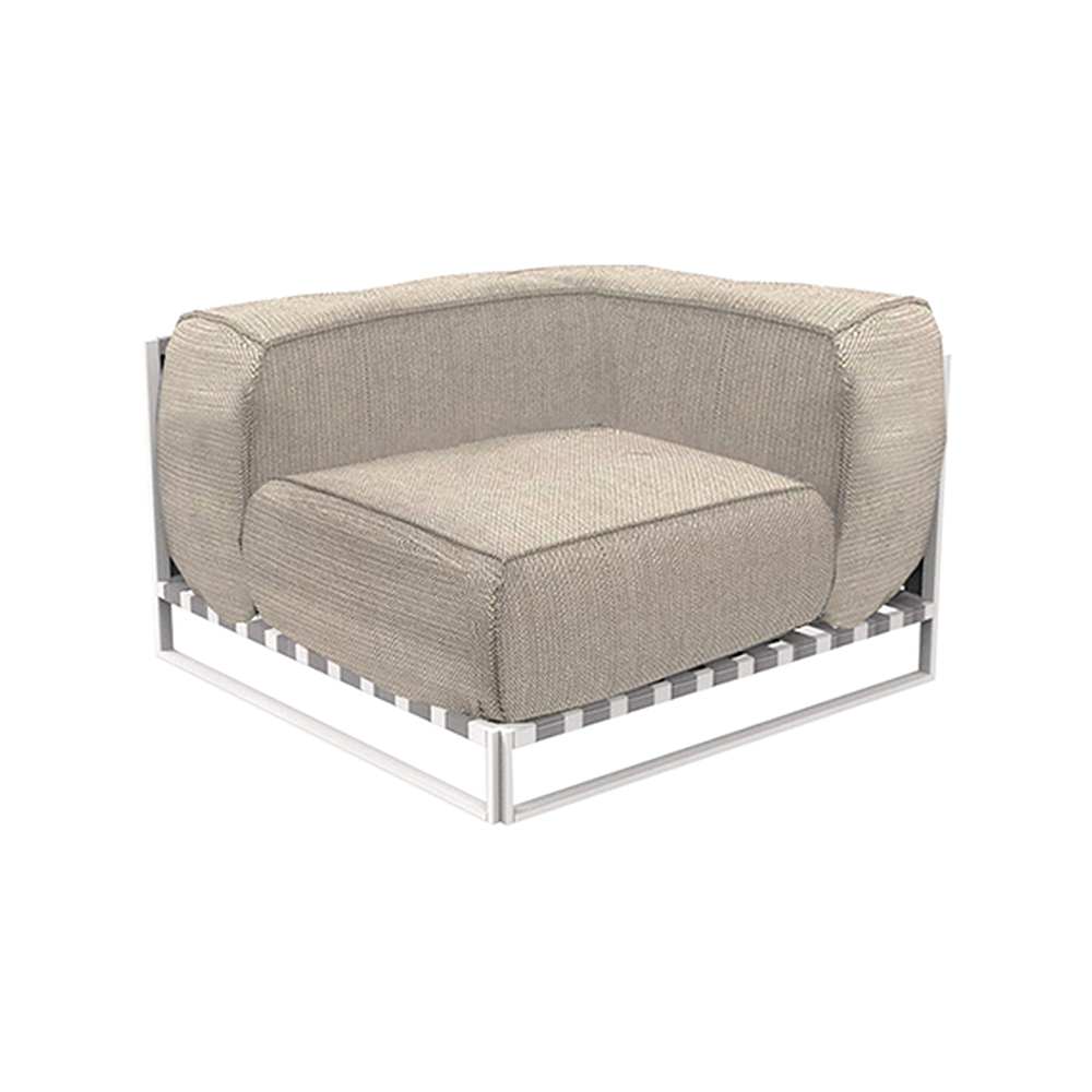 مبل کنج تکنفره نظری مدل دنیز لانژ -Deniz lounge Corner